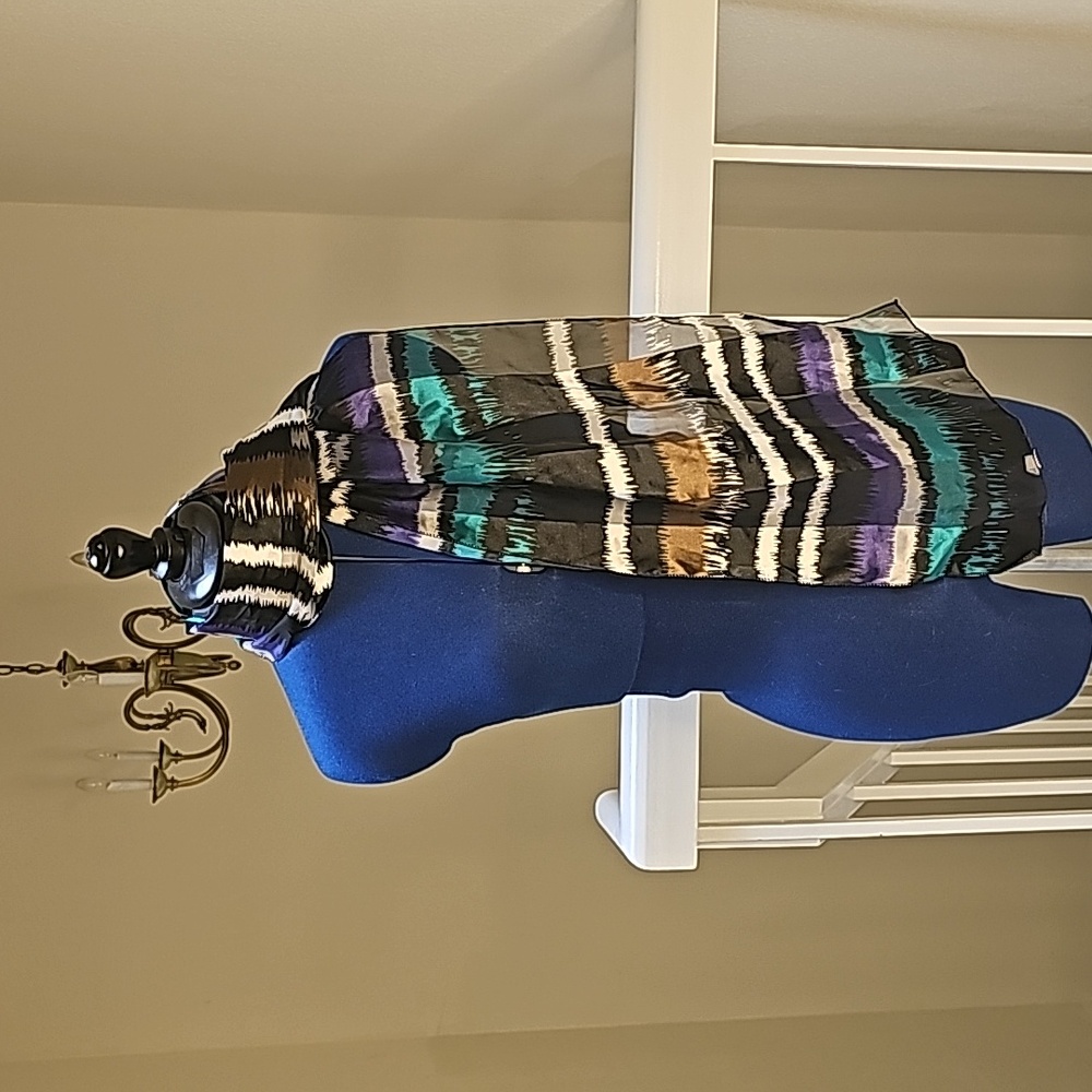 Sheer Zebra Scarf